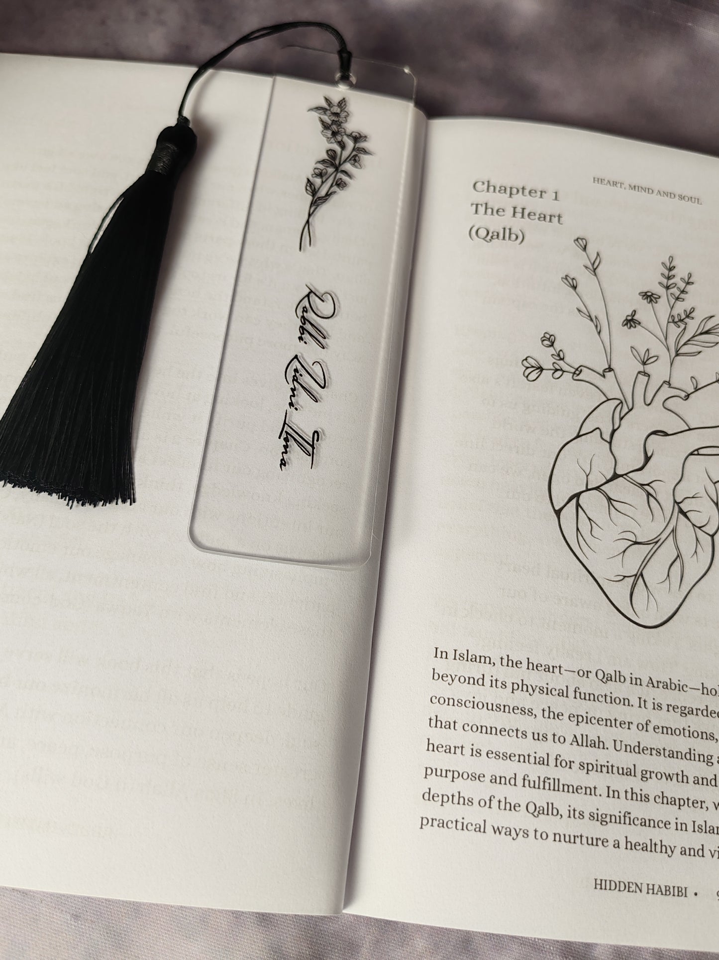 Acrylic Bookmark with Tassel