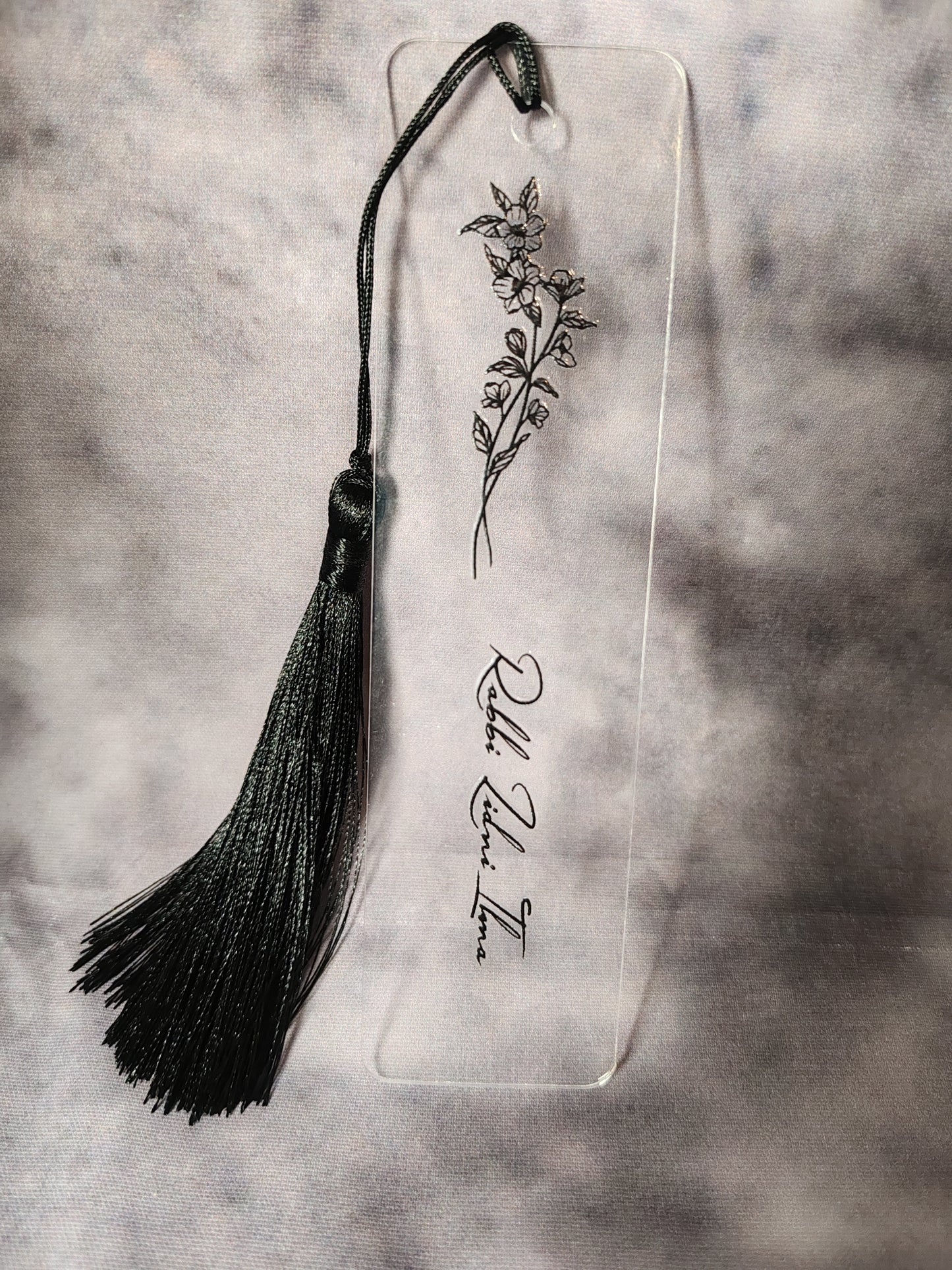 Acrylic Bookmark with Tassel